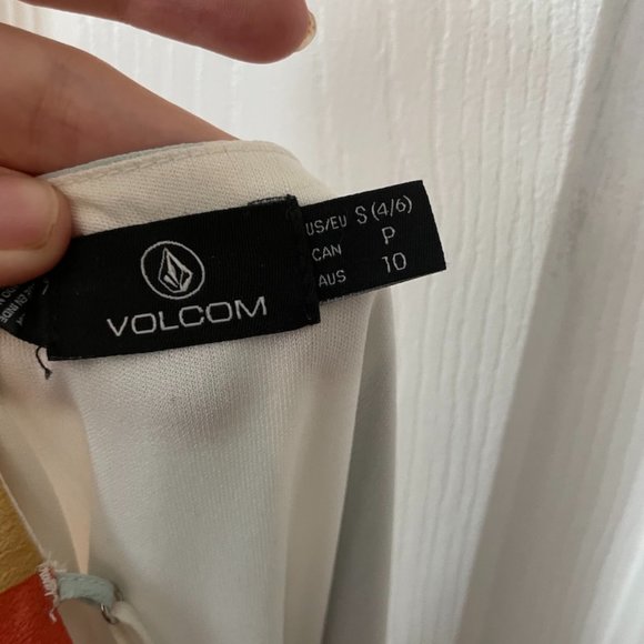 Volcom rainbow stripe dress sz S - Picture 5 of 5